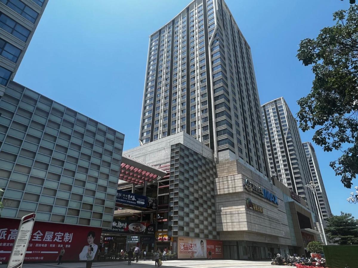 Livetour Hotel Luogang Wanda Plaza Suyuan Metro Kanton Exterior foto